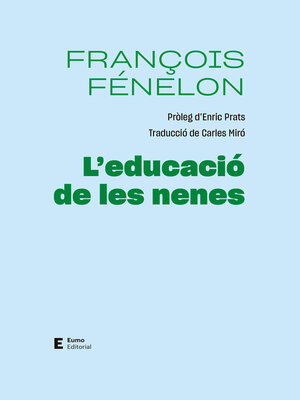 cover image of L'educació de les nenes